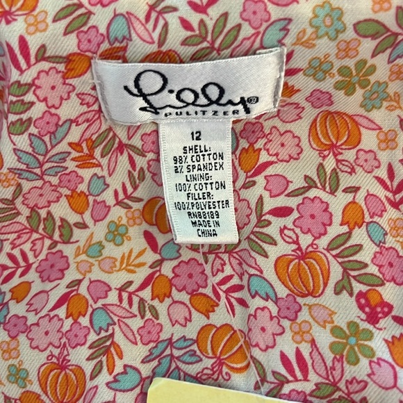 Lilly Pulitzer Vintage/White Label Girl’s Charlie Coat Chocolate Brown Size 12 - Picture 9 of 12